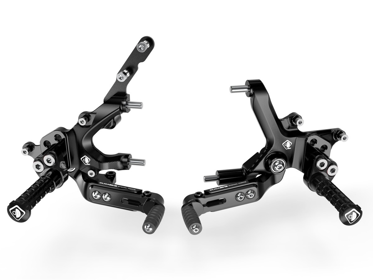 DBK Special Parts (Ducabike) Adjustable Rearsets for the Ducati